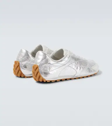 Bottega Veneta Orbit Flash metallic leather sneakers | Thumbnail 3 Bottega Veneta Orbit Flash metallic leather sneakers | Thumbnail 3