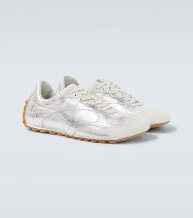 Bottega Veneta Orbit Flash metallic leather sneakers | Thumbnail 6 Bottega Veneta Orbit Flash metallic leather sneakers | Thumbnail 6