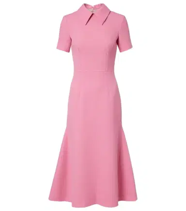 Emilia Wickstead Eman wool crêpe midi dress | Thumbnail 1