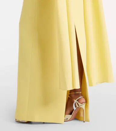 Emilia Wickstead Zaira draped crêpe gown | Thumbnail 5