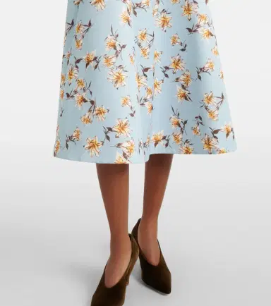 Emilia Wickstead Ucellina floral midi dress | Thumbnail 2