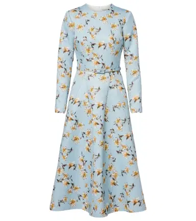 Emilia Wickstead Ucellina floral midi dress | Thumbnail 1