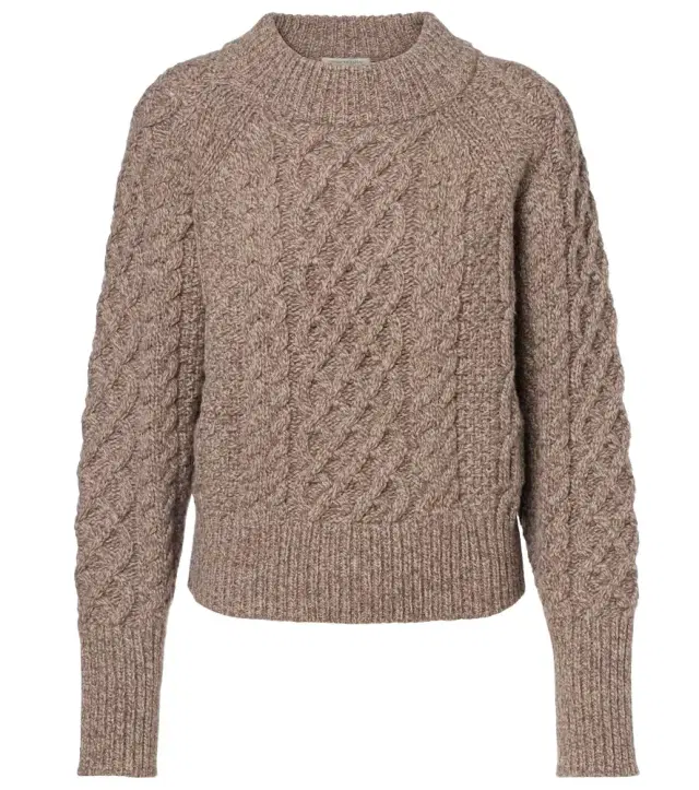 Emory cable-knit wool sweater