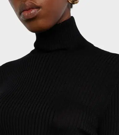 La DoubleJ High Kick cashmere and silk turtleneck sweater | Thumbnail 5