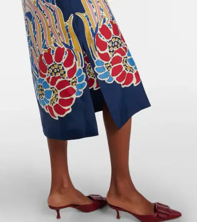 La DoubleJ Printed silk satin kaftan | Thumbnail 5