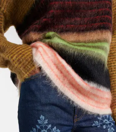 La DoubleJ Berra mohair-blend sweater | Thumbnail 2