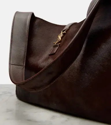 Saint Laurent Le 5 à 7 Bea calf hair tote bag | Thumbnail 2 Saint Laurent Le 5 à 7 Bea calf hair tote bag | Thumbnail 2
