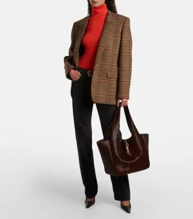Saint Laurent Le 5 à 7 Bea calf hair tote bag | Thumbnail 6 Saint Laurent Le 5 à 7 Bea calf hair tote bag | Thumbnail 6