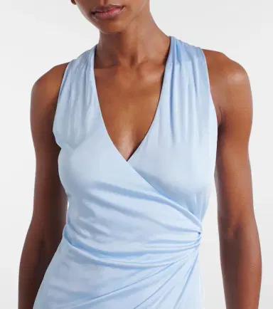 Versace Medusa '95 ruched jersey minidress | Thumbnail 7 Versace Medusa '95 ruched jersey minidress | Thumbnail 7