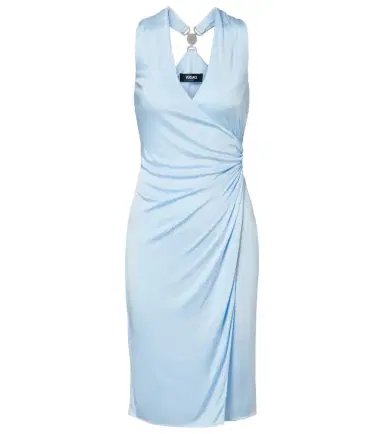 Versace Medusa '95 ruched jersey minidress | Thumbnail 1 Versace Medusa '95 ruched jersey minidress | Thumbnail 1