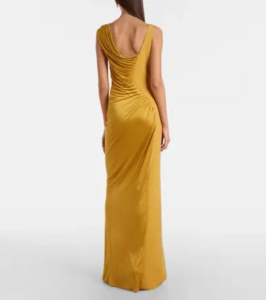 Versace Medusa '95 draped jersey gown | Thumbnail 6