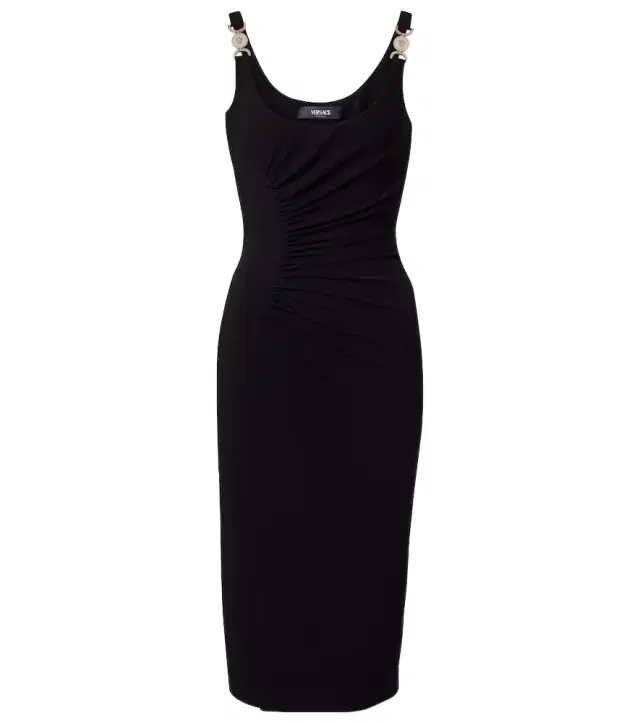 Versace Medusa crêpe jersey cocktail dress