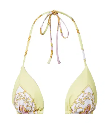 Versace Barocco triangle bikini top | Thumbnail 1 Versace Barocco triangle bikini top | Thumbnail 1