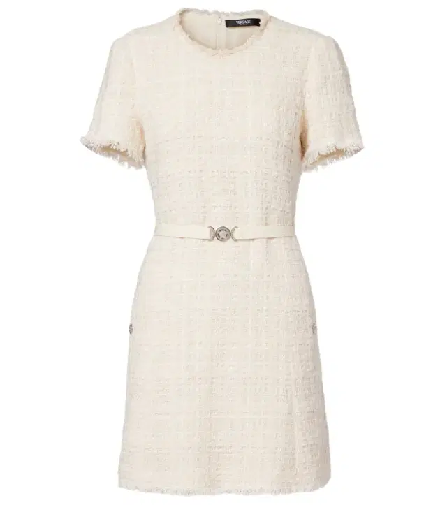 Medusa '95 cotton-blend tweed minidress