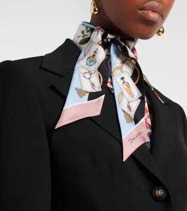 Dolce & Gabbana Silk scarf | Thumbnail 4