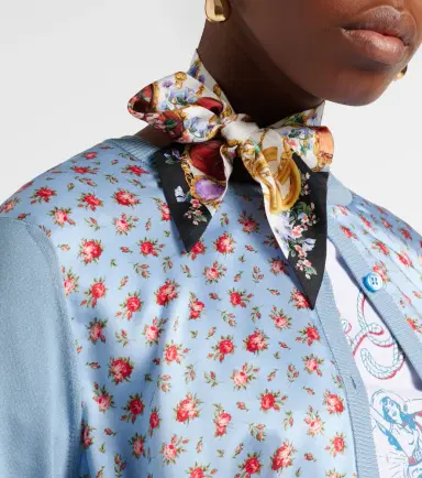 Dolce & Gabbana DG silk scarf | Thumbnail 4