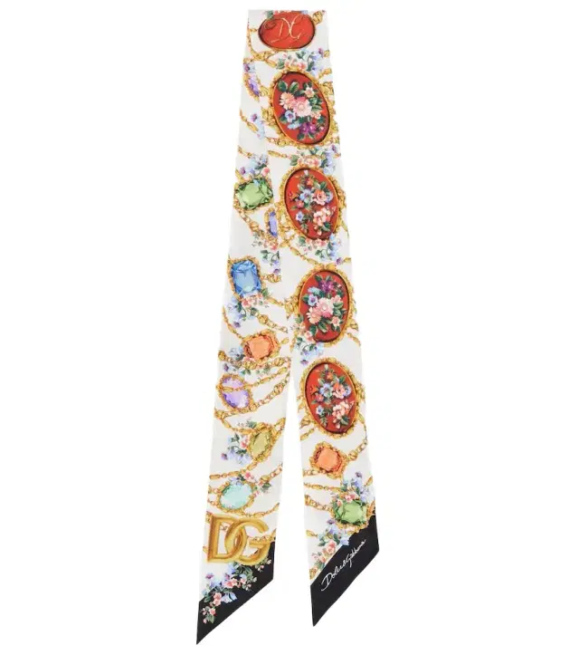 DG silk scarf