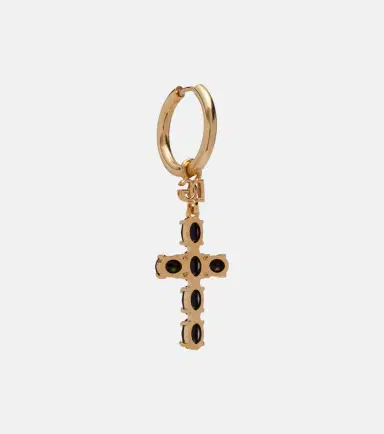Dolce & Gabbana Crystal-embellished drop earrings | Thumbnail 2 Dolce & Gabbana Crystal-embellished drop earrings | Thumbnail 2