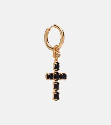 Dolce & Gabbana Crystal-embellished drop earrings | Thumbnail 3 Dolce & Gabbana Crystal-embellished drop earrings | Thumbnail 3
