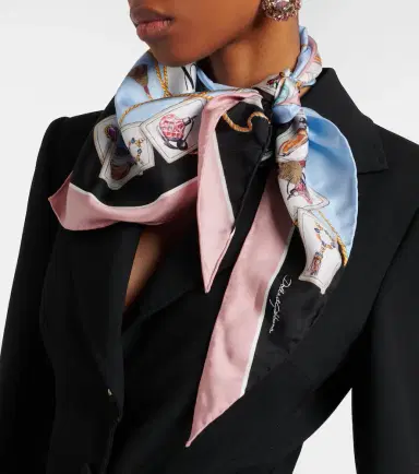 Dolce & Gabbana Silk scarf | Thumbnail 4