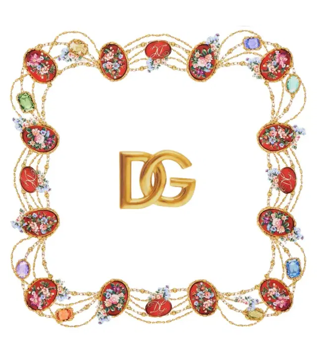 DG silk scarf