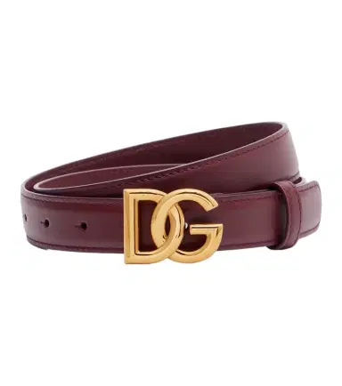 Dolce & Gabbana DG leather belt | Thumbnail 1 Dolce & Gabbana DG leather belt | Thumbnail 1