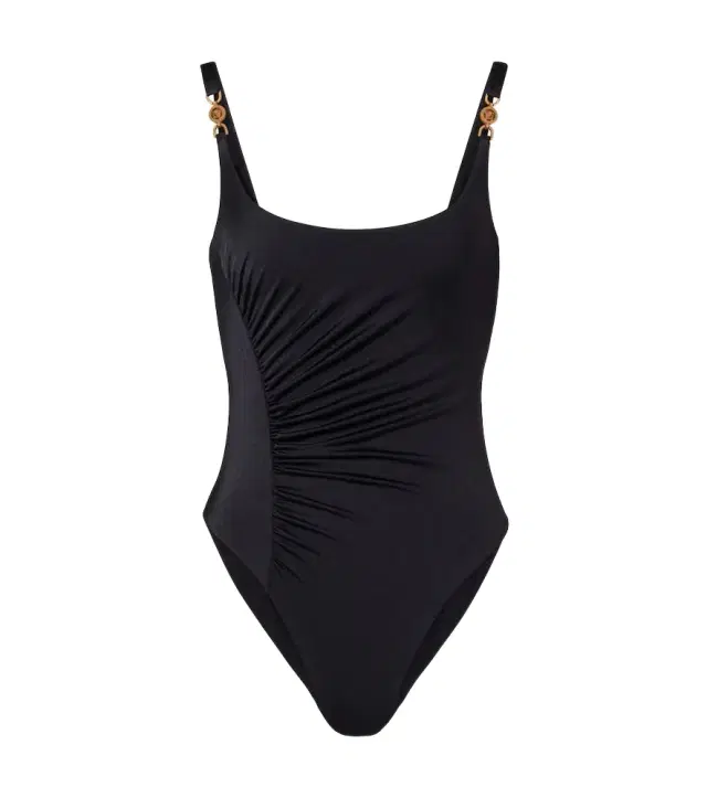Versace Medusa '95 gathered swimsuit