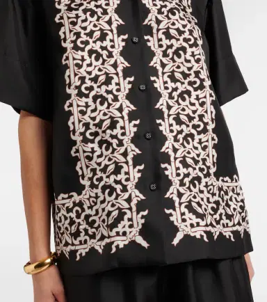 Rebecca Vallance Sundia silk shirt | Thumbnail 2