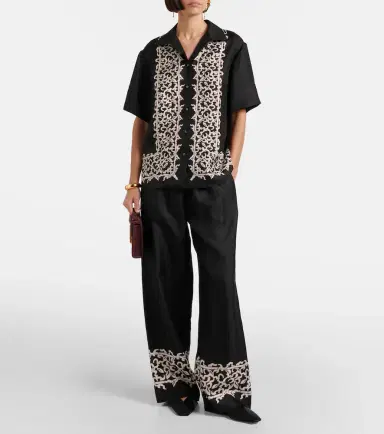 Rebecca Vallance Sundia silk shirt | Thumbnail 5