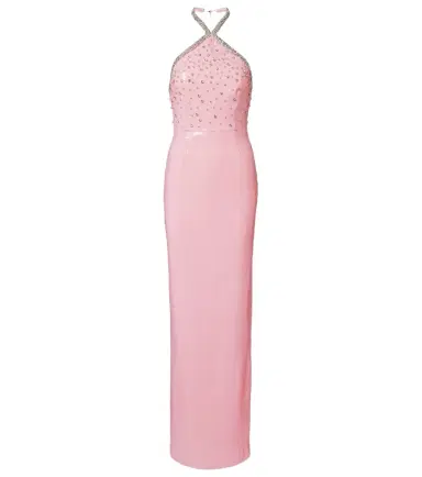 Rebecca Vallance Lydia sequined halterneck gown | Thumbnail 1