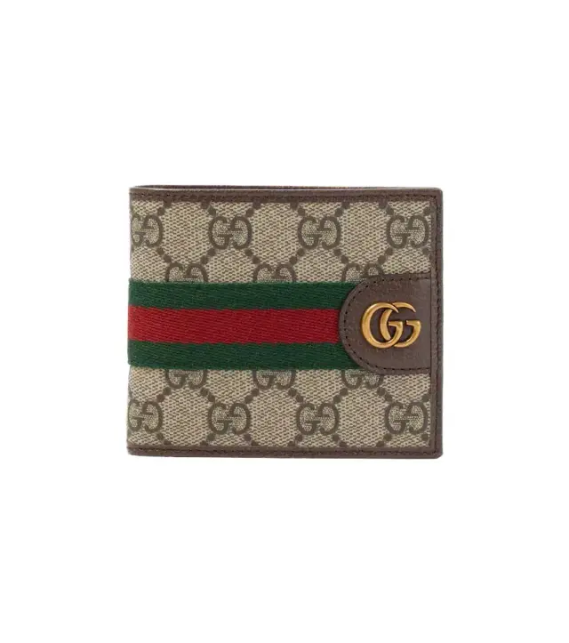 Gucci Ophidia GG Canvas bifold wallet