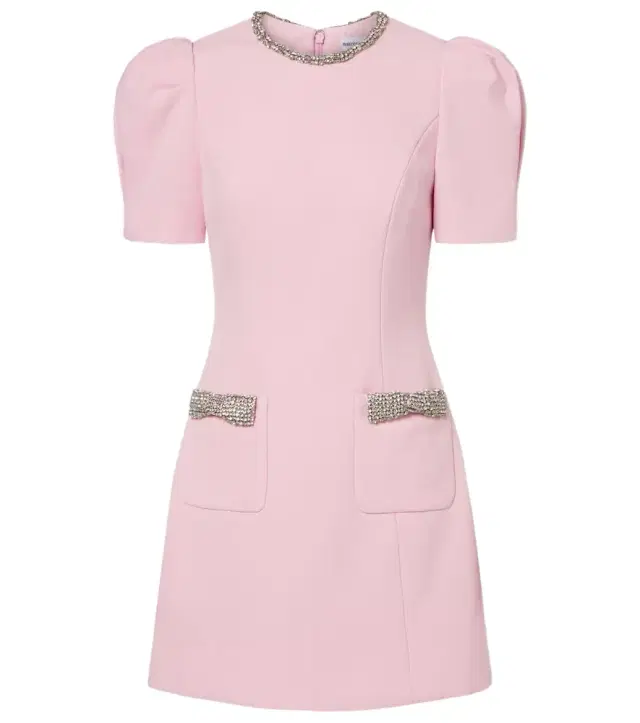 Nemy embellished crêpe minidress