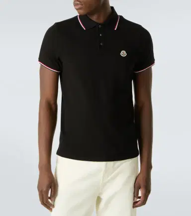 Moncler Permanent cotton jersey polo shirt | Thumbnail 3