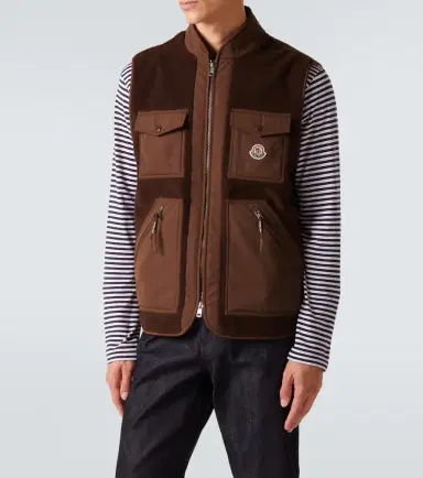 Moncler Karakai down-paneled teddy vest | Thumbnail 3