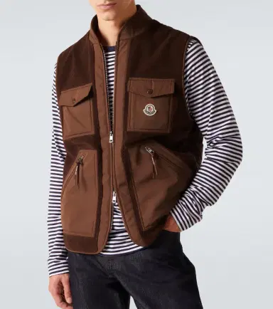 Moncler Karakai down-paneled teddy vest | Thumbnail 5