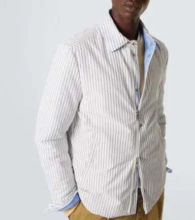 Moncler Crescent reversible down overshirt | Thumbnail 4
