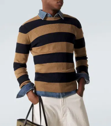 Moncler Striped wool sweater | Thumbnail 2