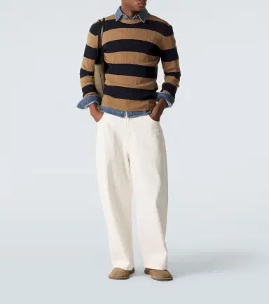 Moncler Striped wool sweater | Thumbnail 6