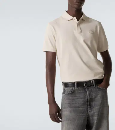 Moncler Logo cotton polo shirt | Thumbnail 3 Moncler Logo cotton polo shirt | Thumbnail 3
