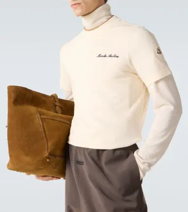 Moncler Archivio cotton jersey T-shirt | Thumbnail 3