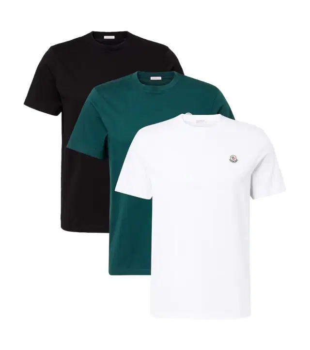et of 3 cotton jersey T-shirts