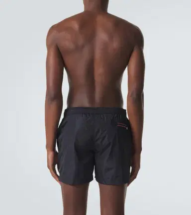 Moncler Logo swim trunks | Thumbnail 4 Moncler Logo swim trunks | Thumbnail 4