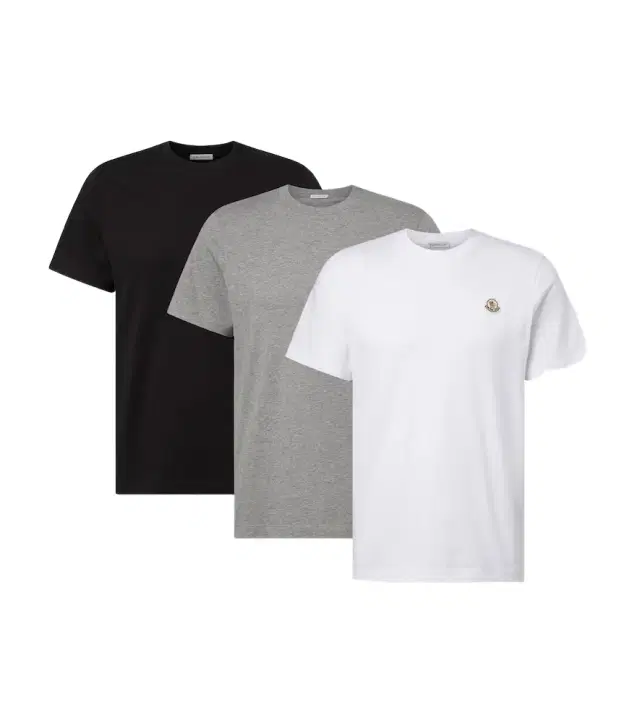 et of 3 cotton jersey T-shirts