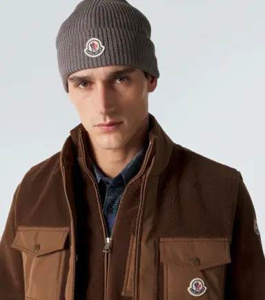 Moncler Archivio ribbed-knit cotton beanie | Thumbnail 3