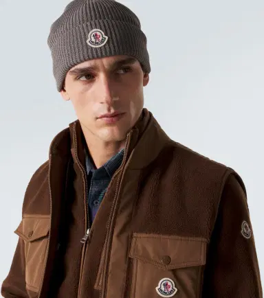 Moncler Archivio ribbed-knit cotton beanie | Thumbnail 4