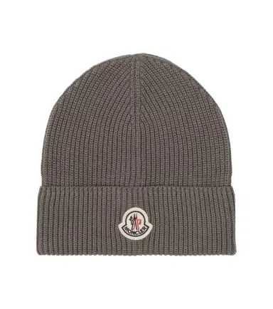 Moncler Archivio ribbed-knit cotton beanie | Thumbnail 1