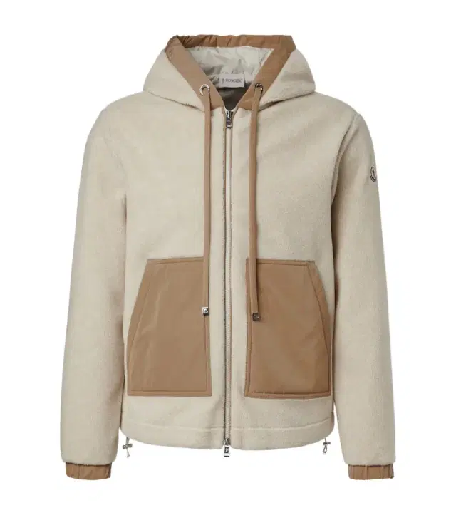 Moncler Fleece zip-up hoodie