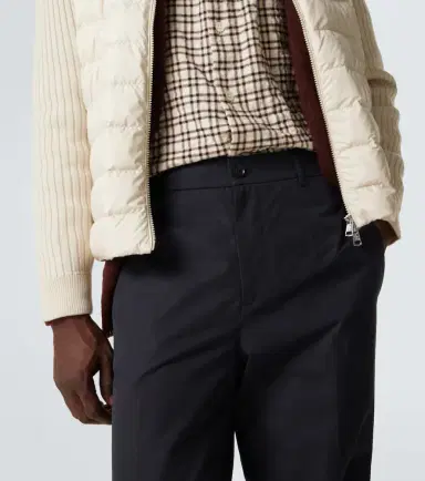 Moncler Cotton-blend straight pants | Thumbnail 5