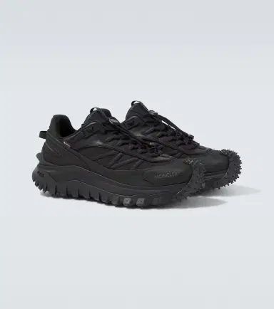 Moncler Trailgrip GTX leather-trimmed sneakers | Thumbnail 4