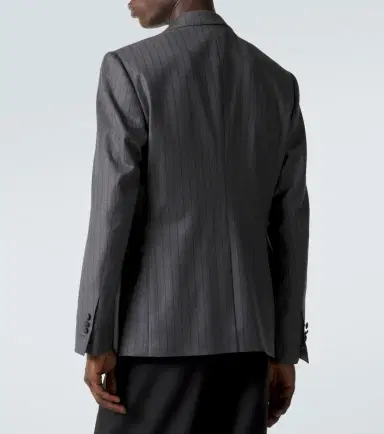 Dolce & Gabbana Pinstripe virgin wool blazer | Thumbnail 4